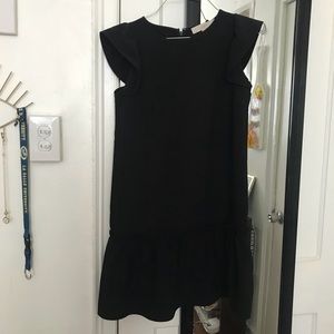 Black loft dress brand new with tags xxs